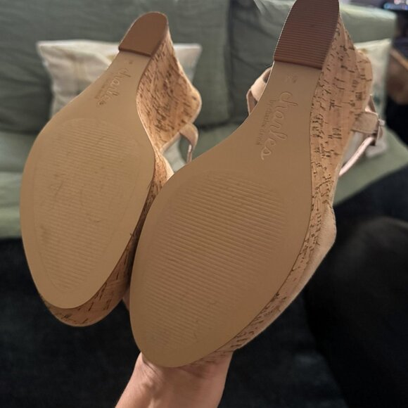 Charles David Lambert Cork Wedge Sandal - Picture 6 of 6